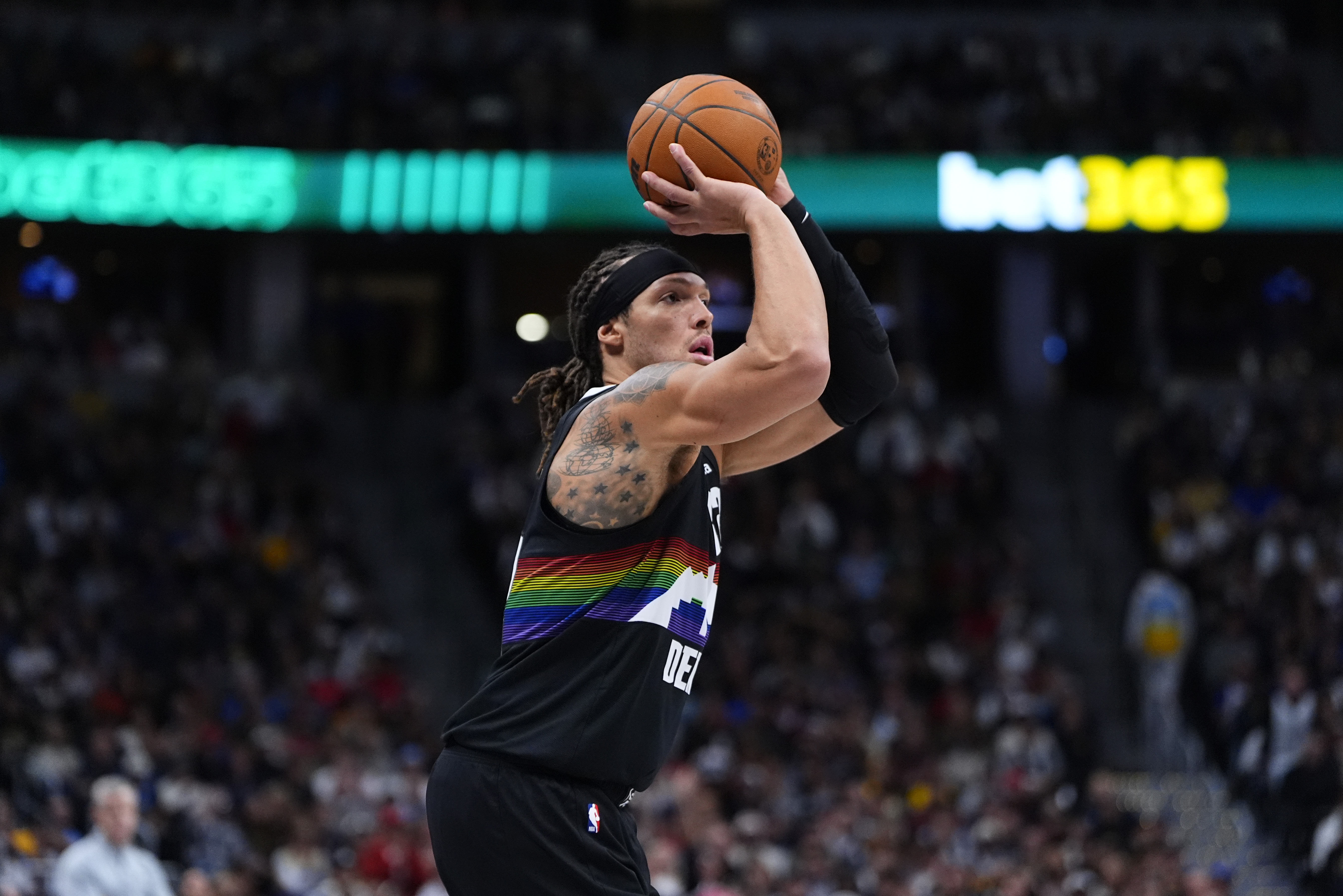 开云官方-掘金官方：阿隆·戈登腿筋受伤 本场提前退赛&amp;不会回归